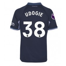 Tottenham Hotspur Destiny Udogie #38 Bortatröja 2023-24 Korta ärmar